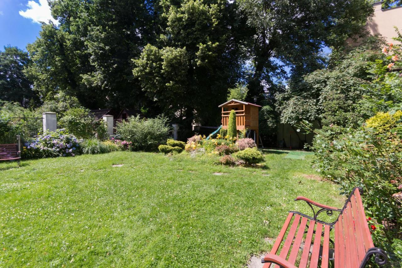 Appartamento Garden Studio In The Old Town Cracovia Esterno foto