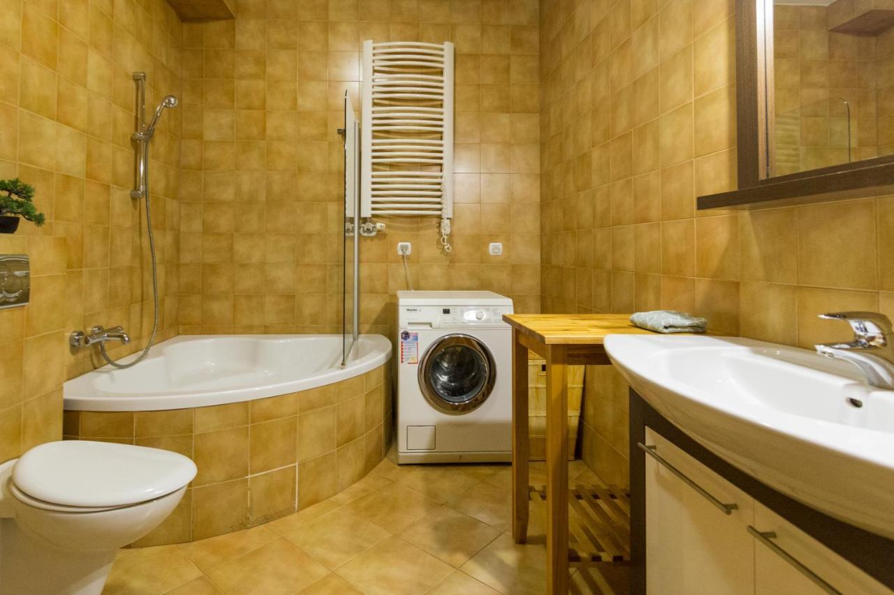 Appartamento Garden Studio In The Old Town Cracovia Esterno foto