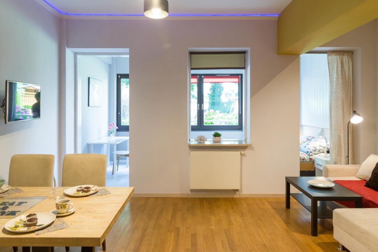 Appartamento Garden Studio In The Old Town Cracovia Esterno foto