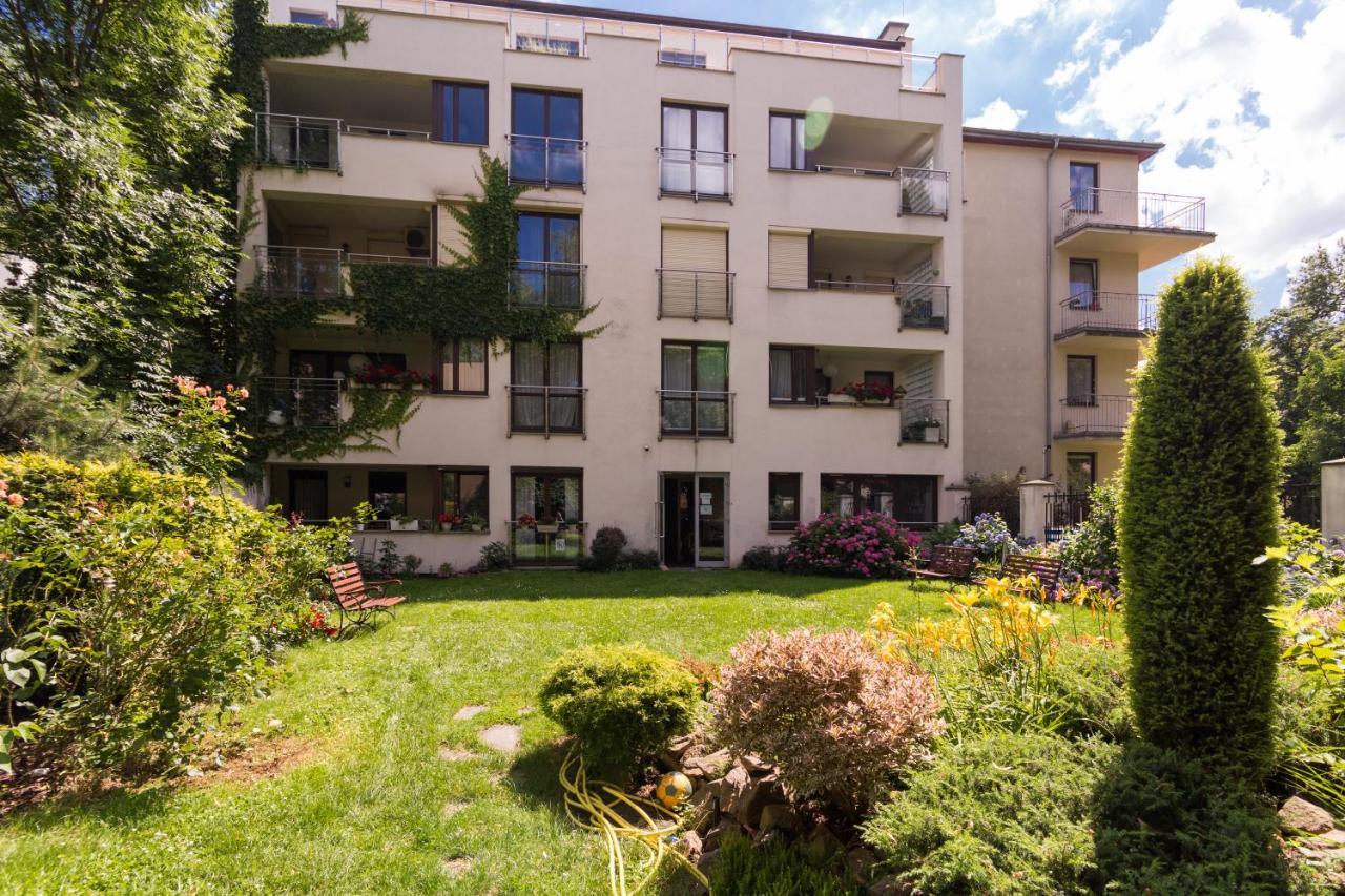 Appartamento Garden Studio In The Old Town Cracovia Esterno foto