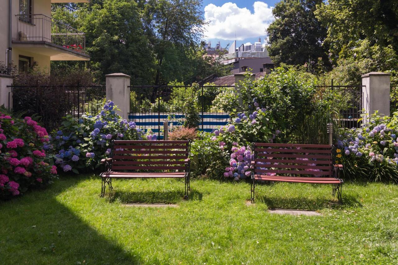Appartamento Garden Studio In The Old Town Cracovia Esterno foto